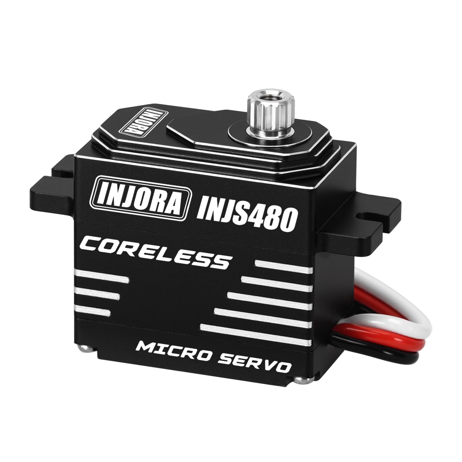 INJORA INJS480 Micro Servo Coreless con Servo Saver per Losi Micro-B Micro-T
