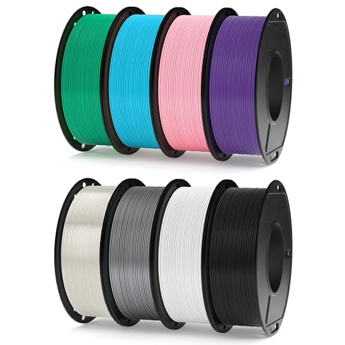 Elegoo Filamento PLA 1.75mm Multicolore - 8x250g