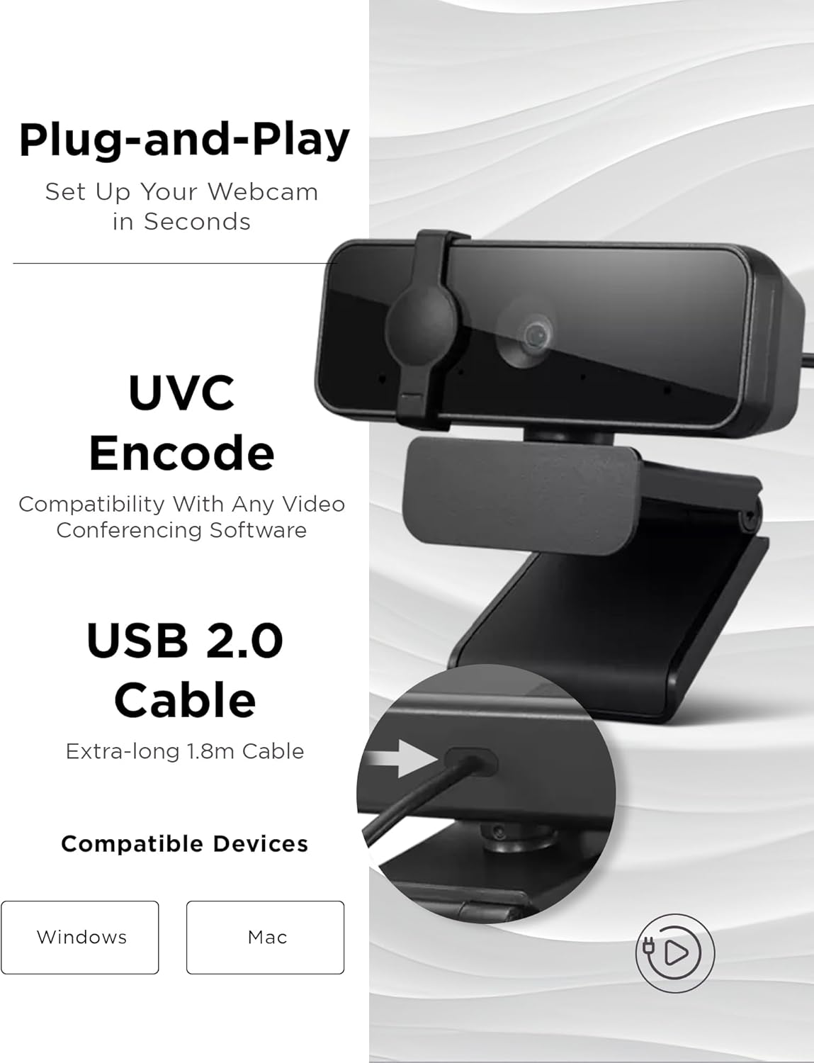 Lenovo Essential FHD Webcam - immagine 5