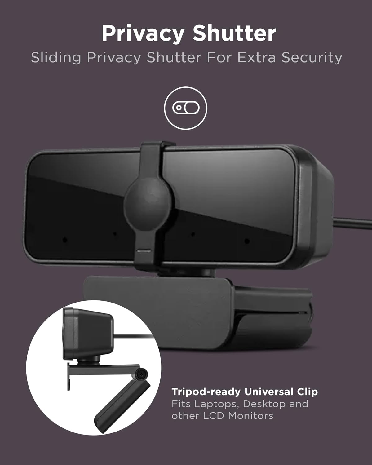 Lenovo Essential FHD Webcam - immagine 6