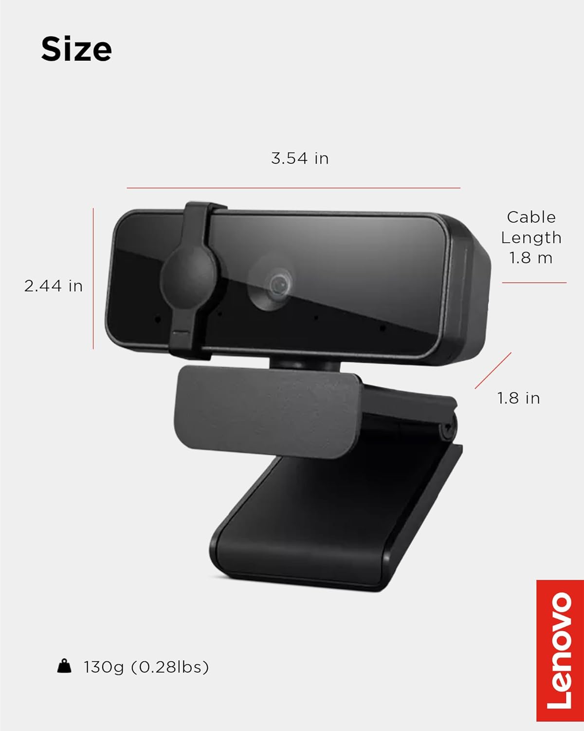 Lenovo Essential FHD Webcam - immagine 7