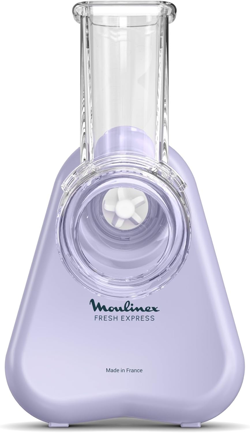 Moulinex Fresh Express - Tritaverdure Elettrico 4 in 1, Lilla - immagine 2