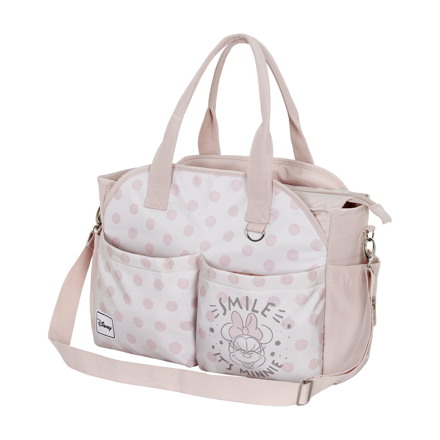 Disney Minni Mouse Dear-Borsa per Passeggino Mommy, Salmone, 44 x 32 cm