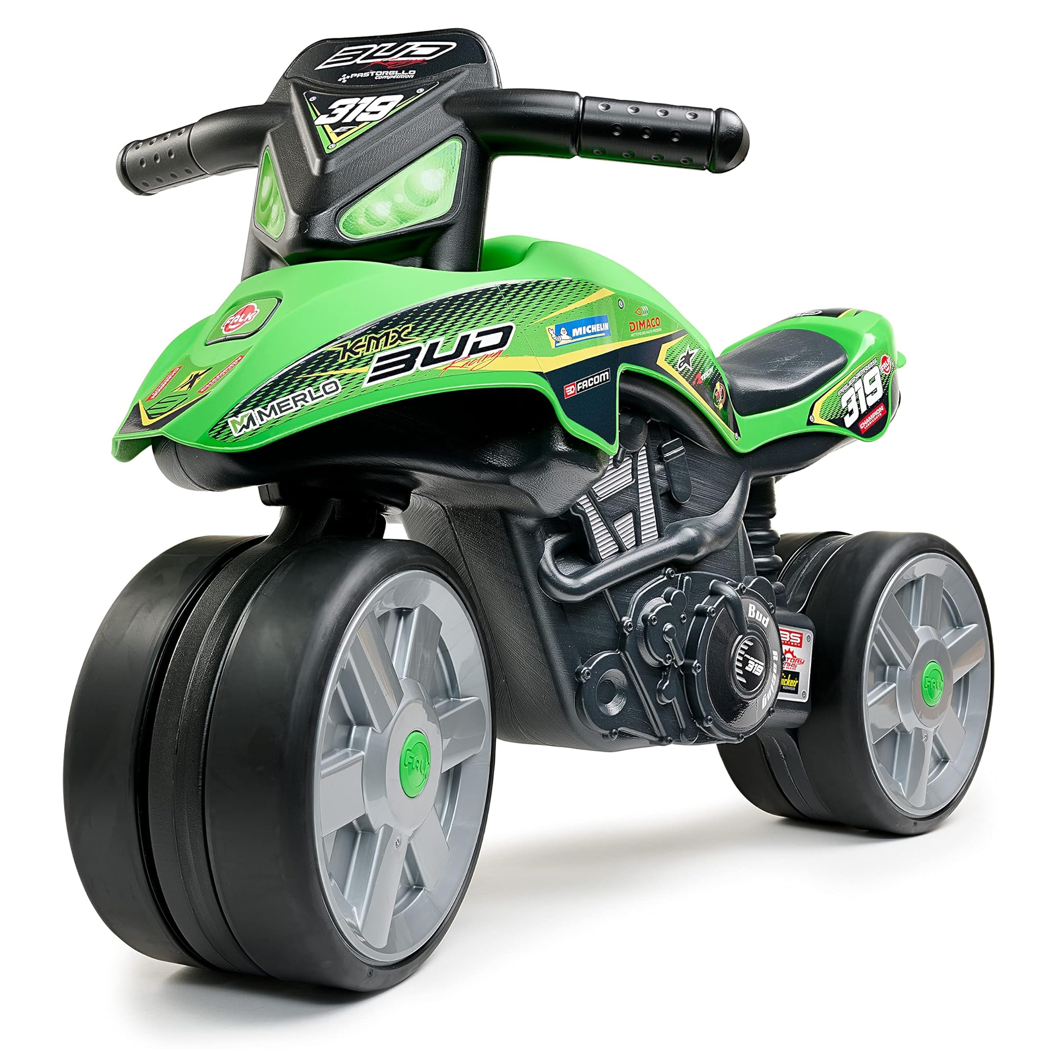 Falk - Draisienne Moto Bud Racing Verde