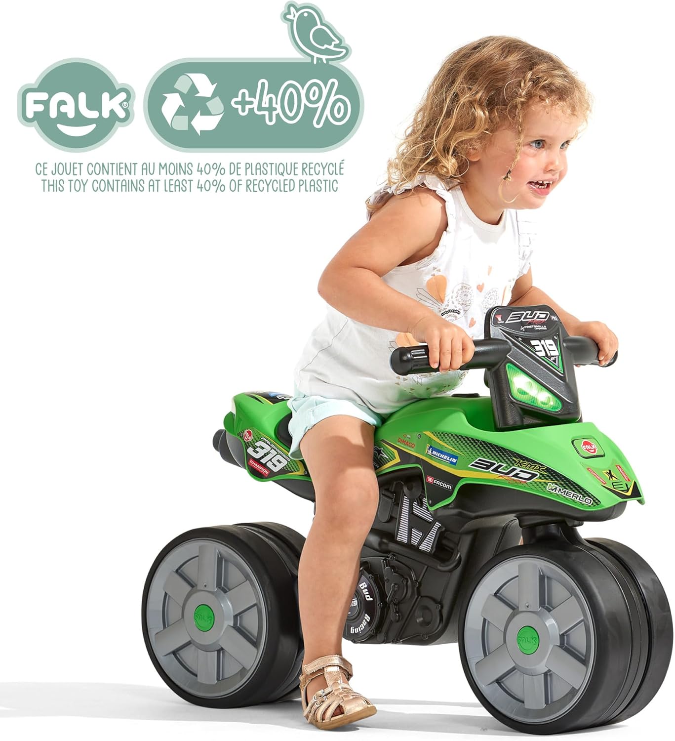 Falk - Draisienne Moto Bud Racing Verde - immagine 2