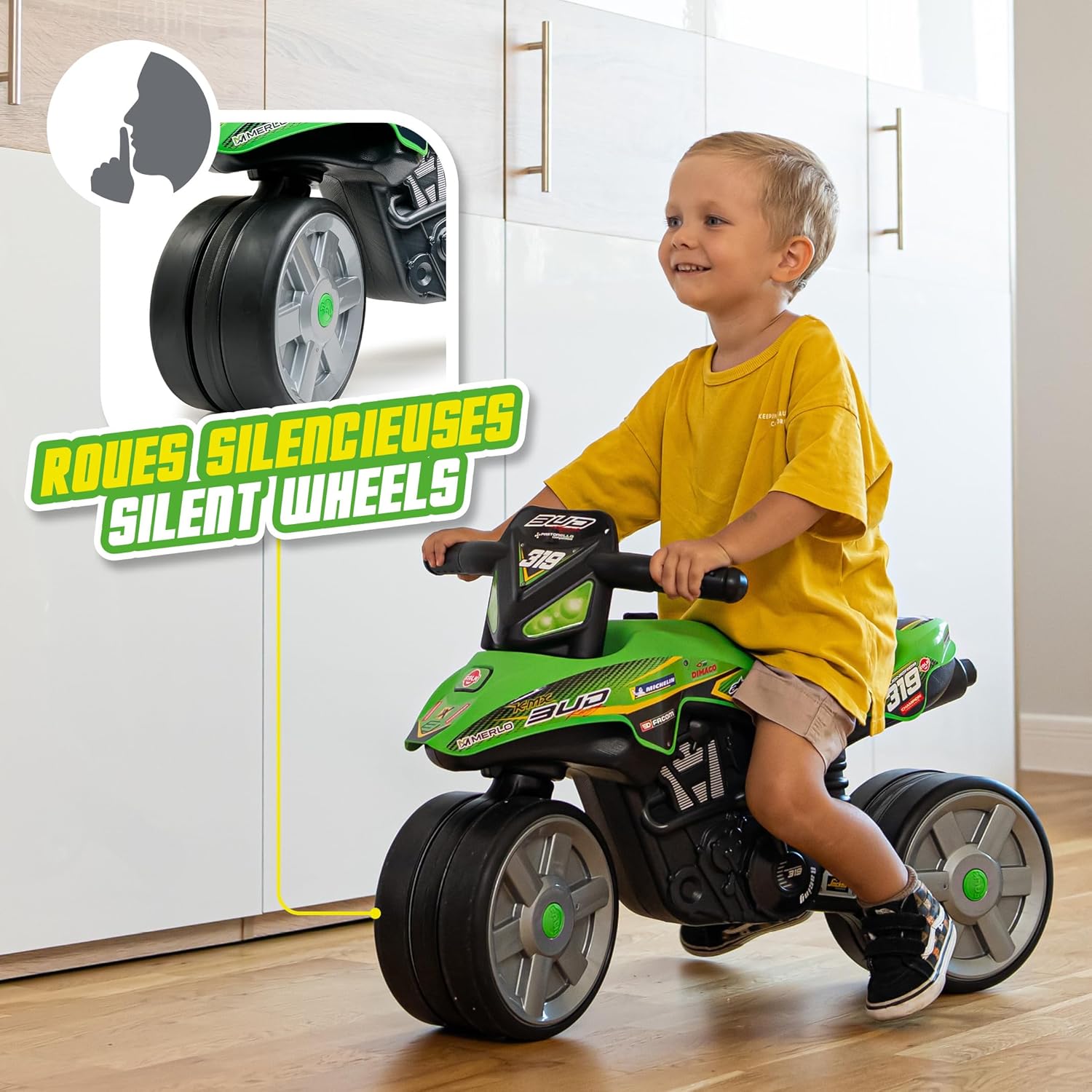 Falk - Draisienne Moto Bud Racing Verde - immagine 3