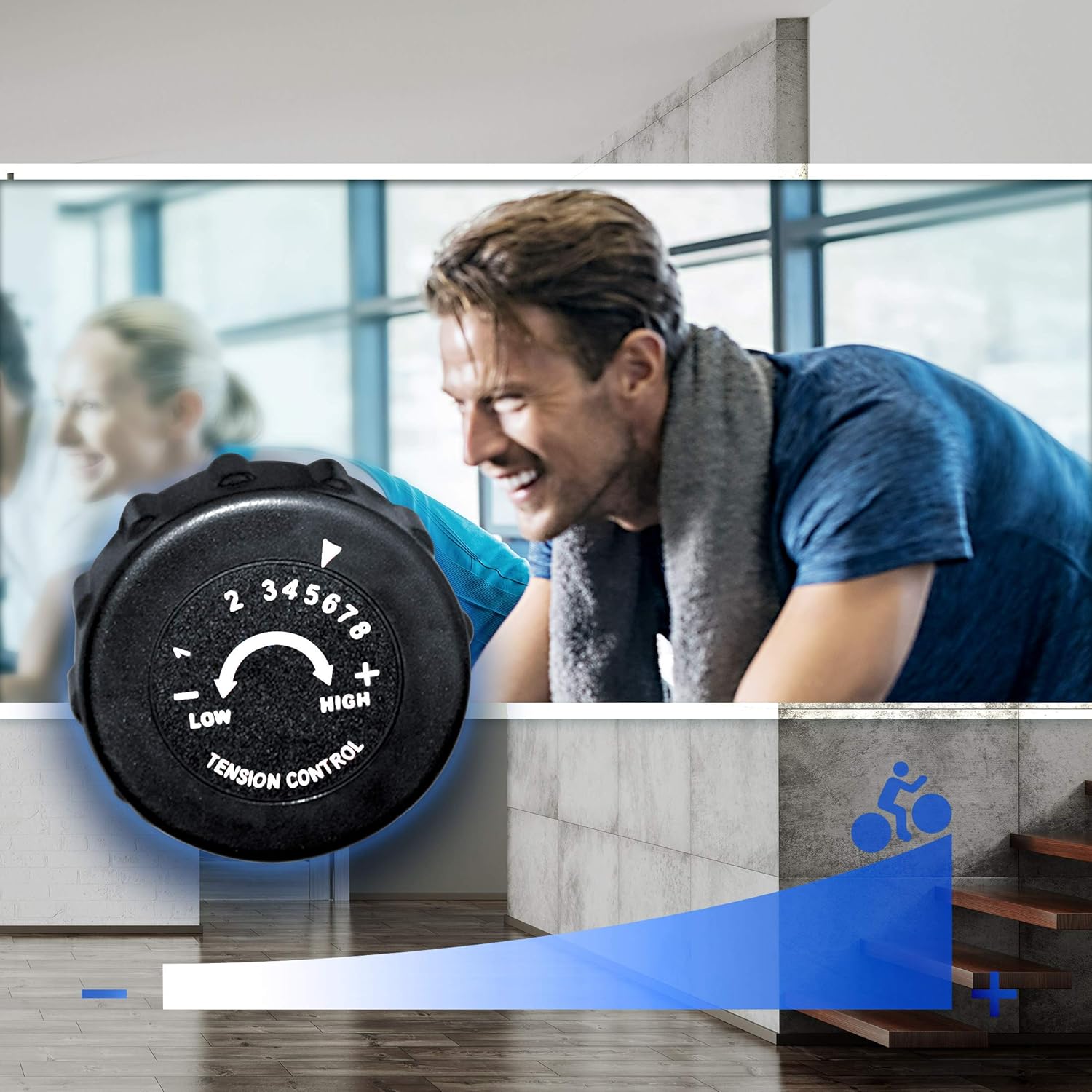 Ultrasport F-Bike Cyclette Pieghevole 130kg - immagine 4