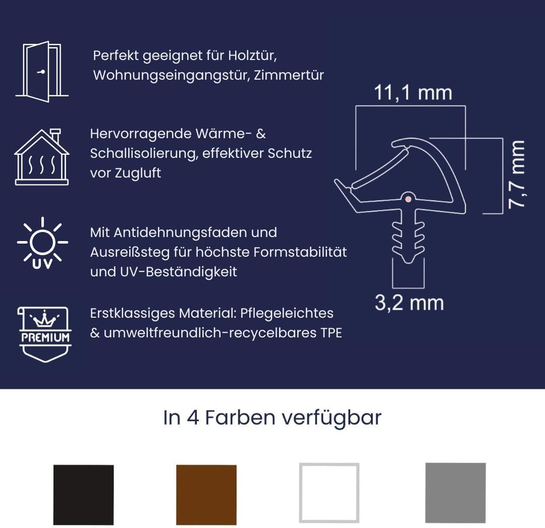 Guarnizione per Porta Bianca 25m - immagine 2