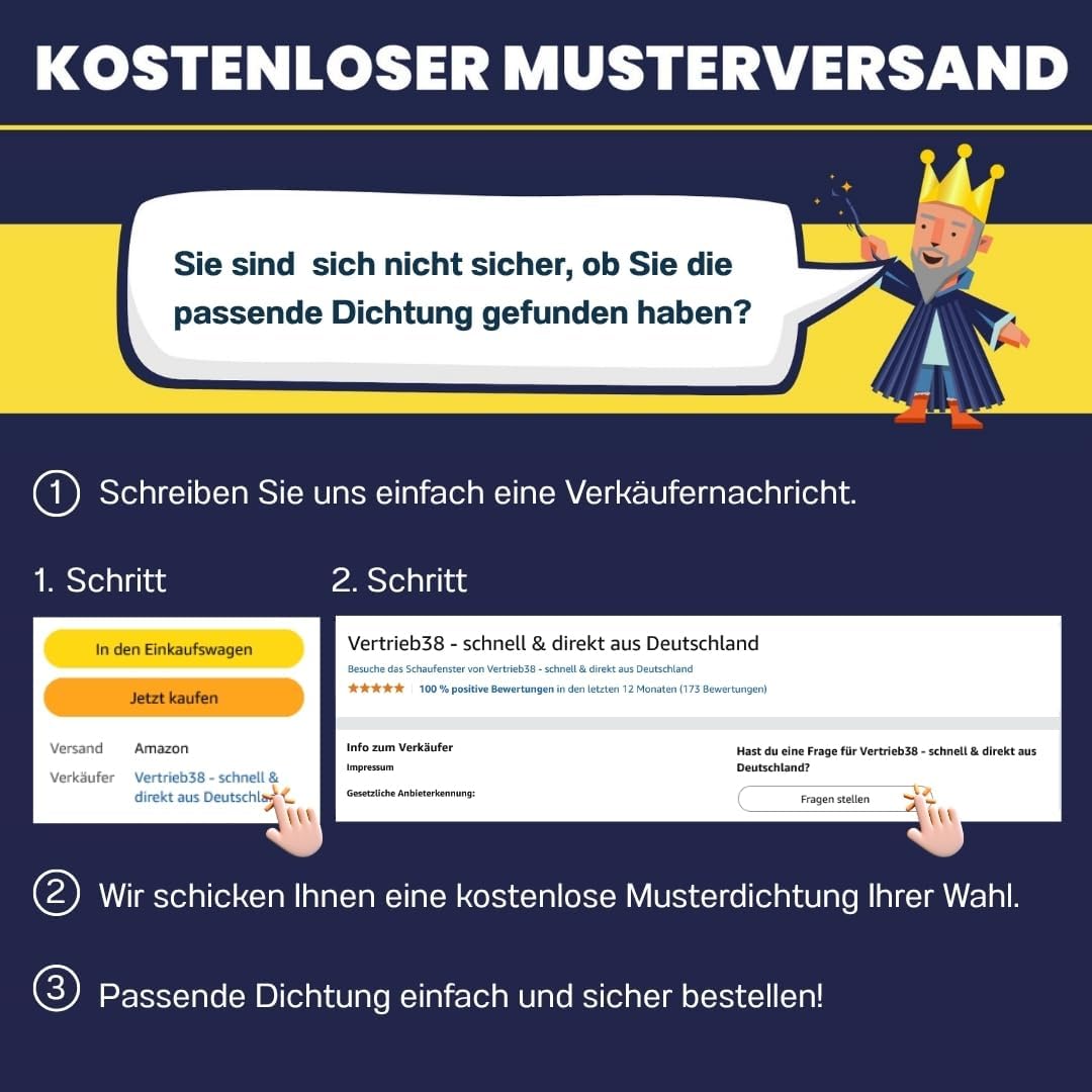 Guarnizione per Porta Bianca 25m - immagine 6