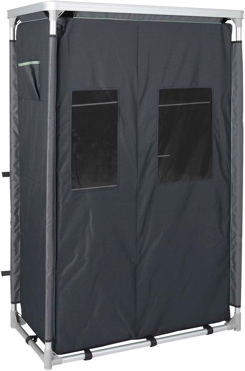 Bo-Camp - Armadio - Deluxe - 140 x 51 x 92 cm, Antracite - immagine 3