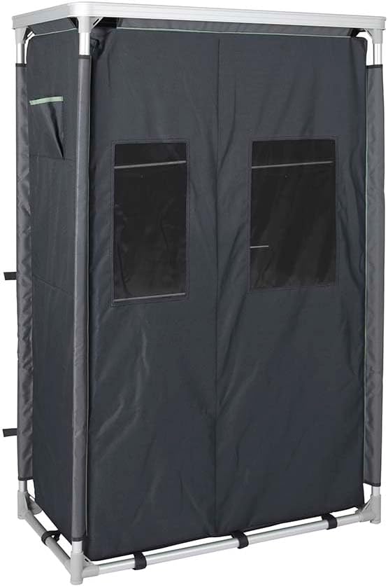 Bo-Camp - Armadio - Deluxe - 140 x 51 x 92 cm, Antracite - immagine 5