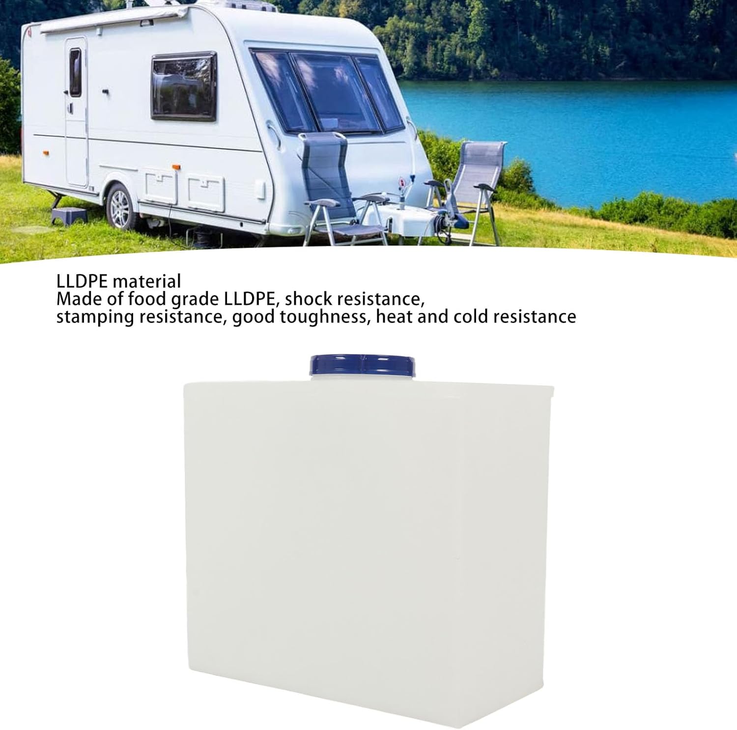 Serbatoio Acqua Camper 7 Galloni LLDPE Alimentare - immagine 2