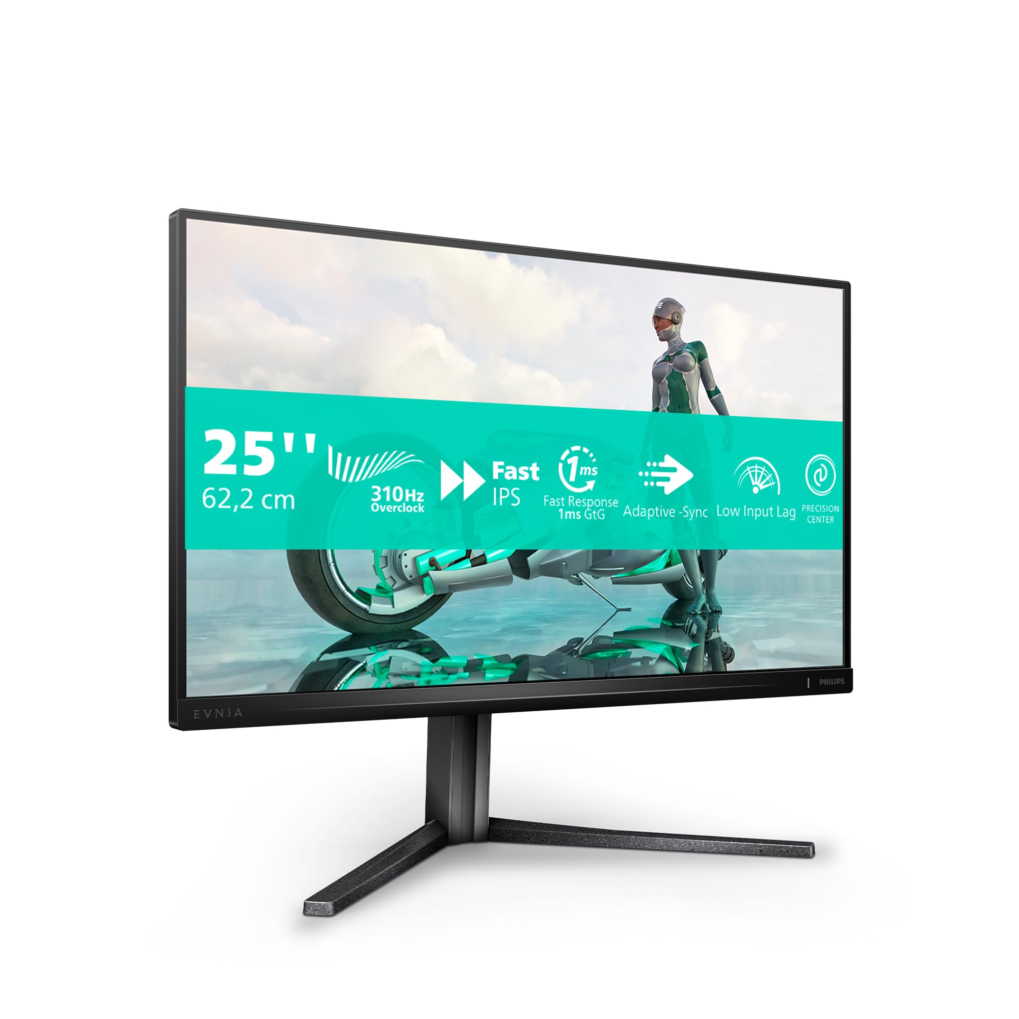 Philips 24B2U3301D - Monitor 24" WUXGA 100Hz, Nero
