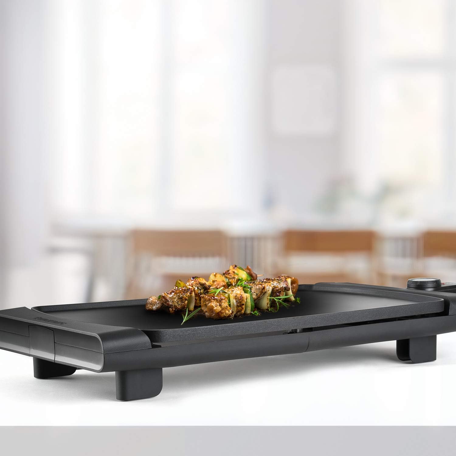 Taurus 968461 Piastra Grill, 2600 W, Acciaio Inossidabile, Nero - immagine 2