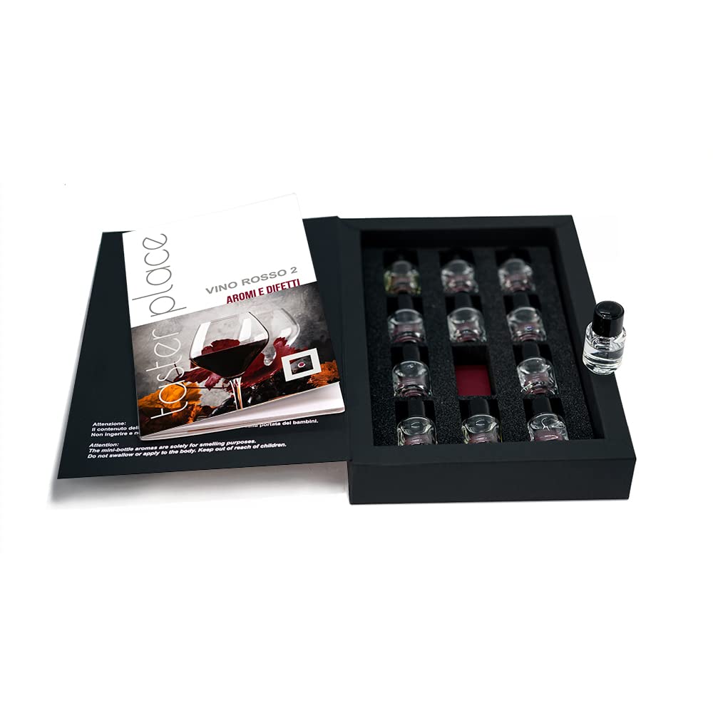 TASTERPLACE Vino Rosso2 - Aromi e Difetti Italiano