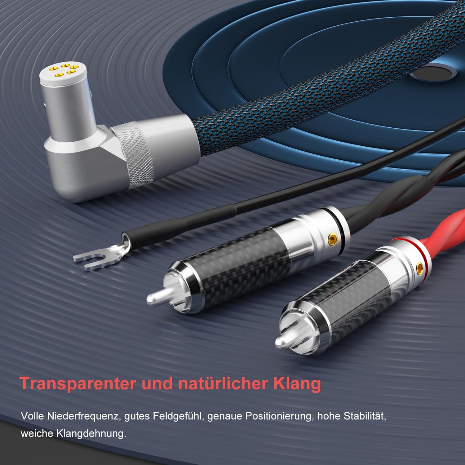 Monosaudio Cavo Giradischi High End 1m OFC - immagine 2