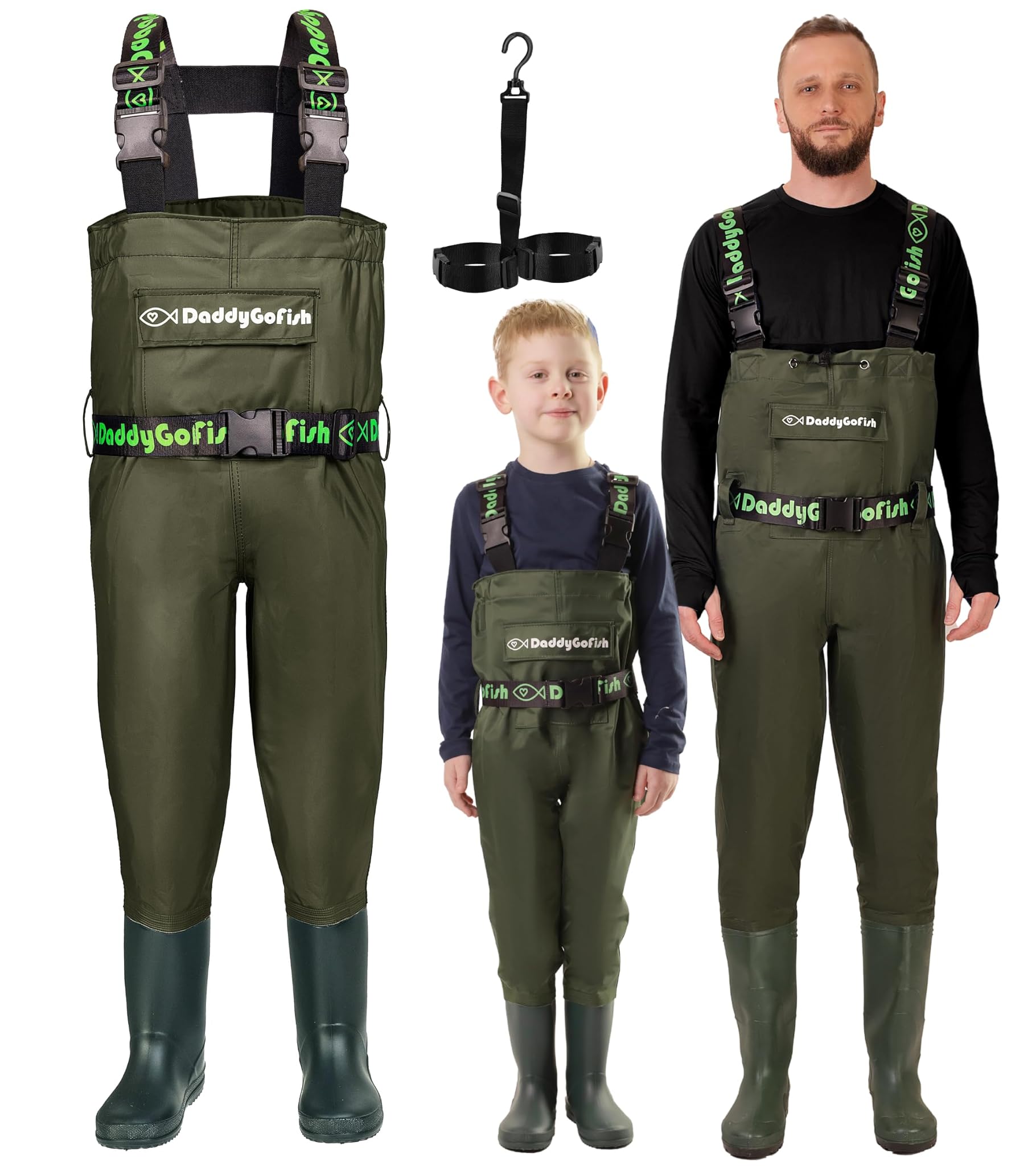 DaddyGoFish - Waders da Pesca e Caccia per Bambini e Adulti