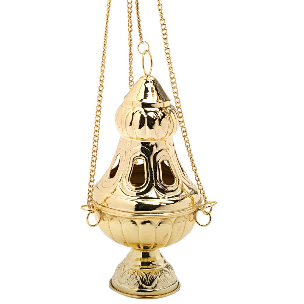 Nklaus Turibolo con Catena 85cm e Ciotola Interna, Oro