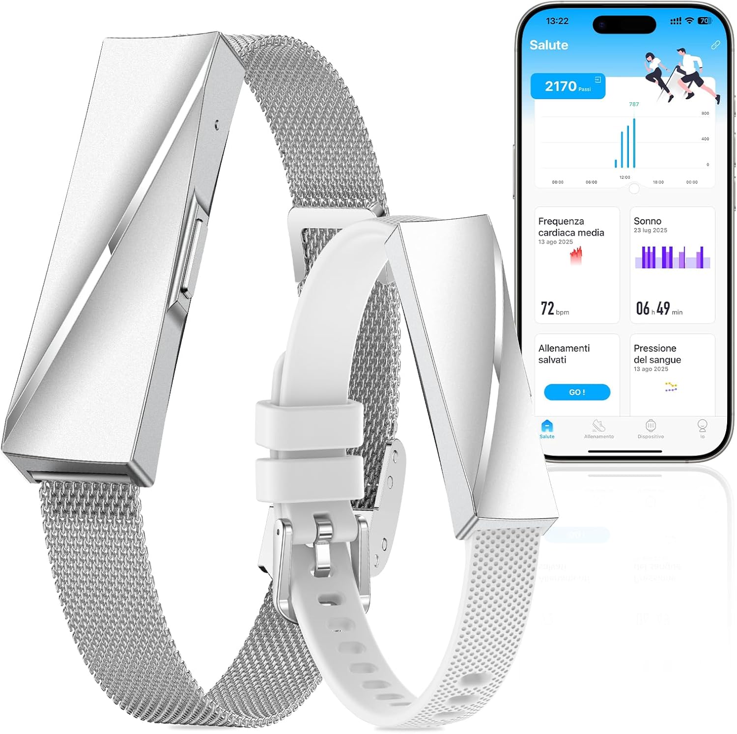 Iso Tech Smart Braccialetto Fitness Band IP68 - immagine 1