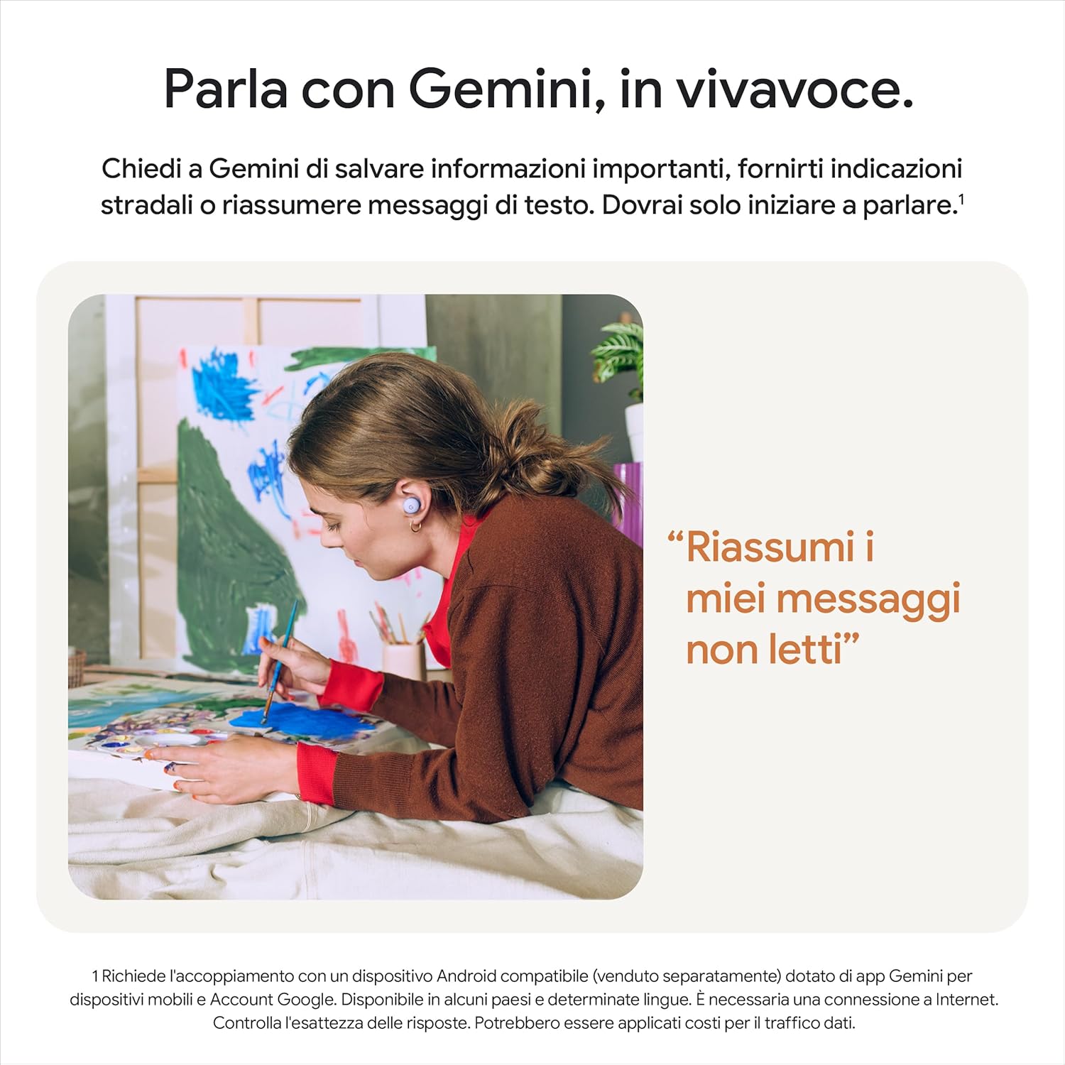 Google Pixel Buds 2a - Auricolari Wireless ANC, Viola - immagine 5