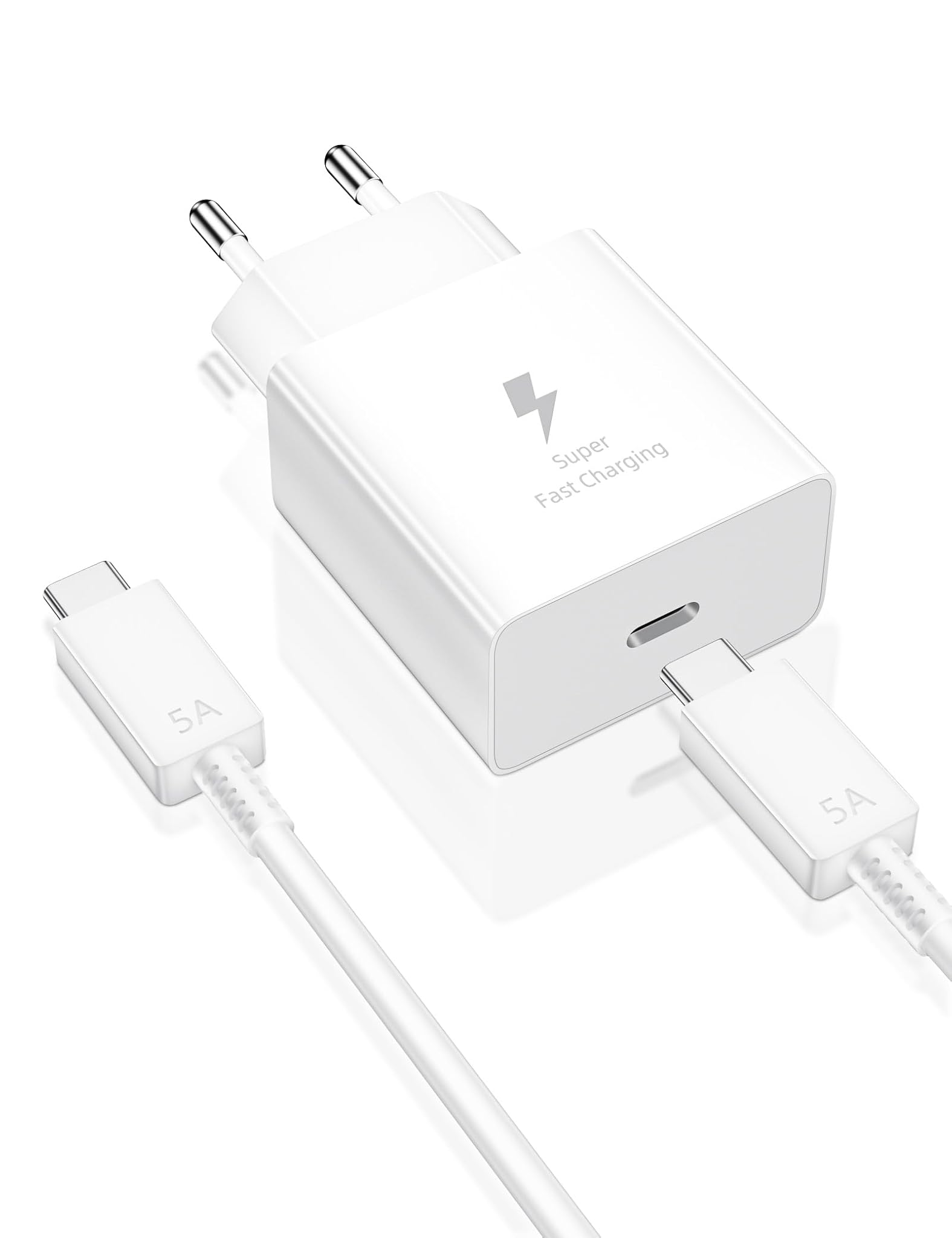 Caricatore USB C 45W per Samsung Galaxy con Cavo 1M