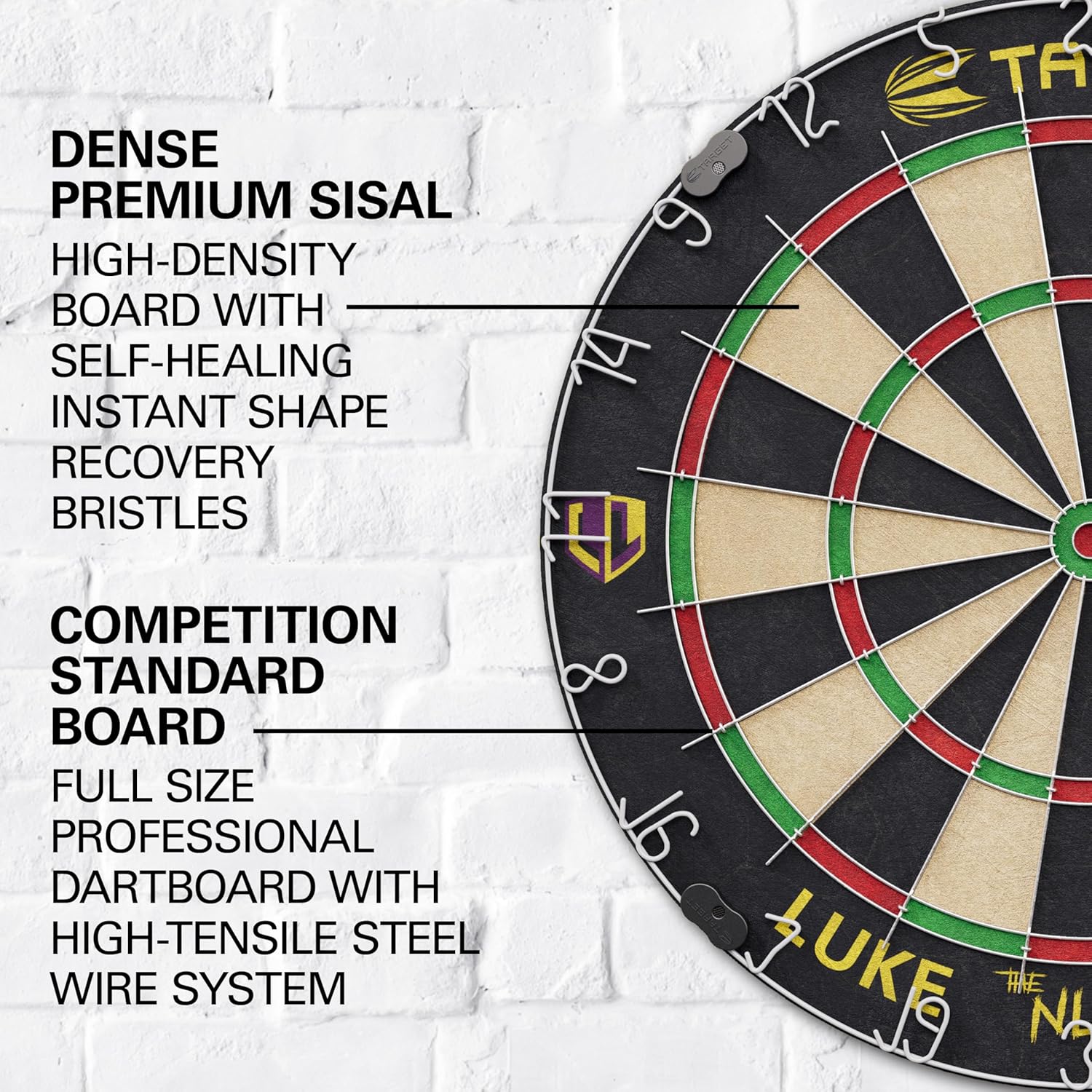 Target Darts Player Dartboard Set - Player Edition - immagine 3