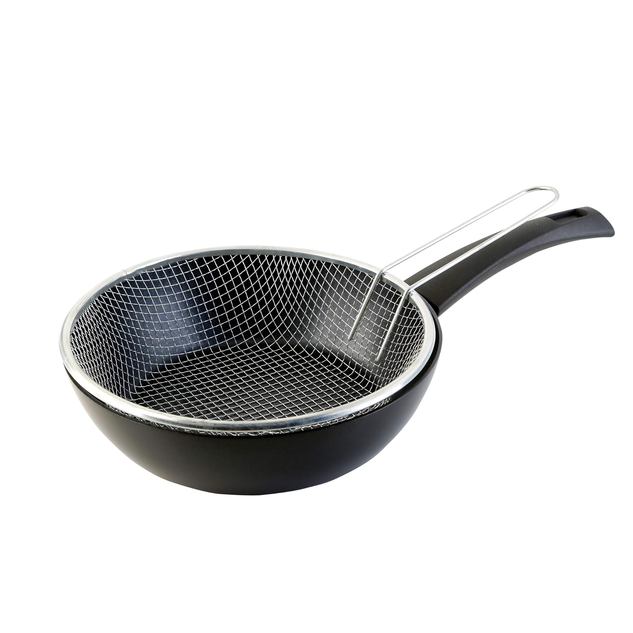 Wecook! Ecogreen Padella Friggitrice con Cestello 28cm