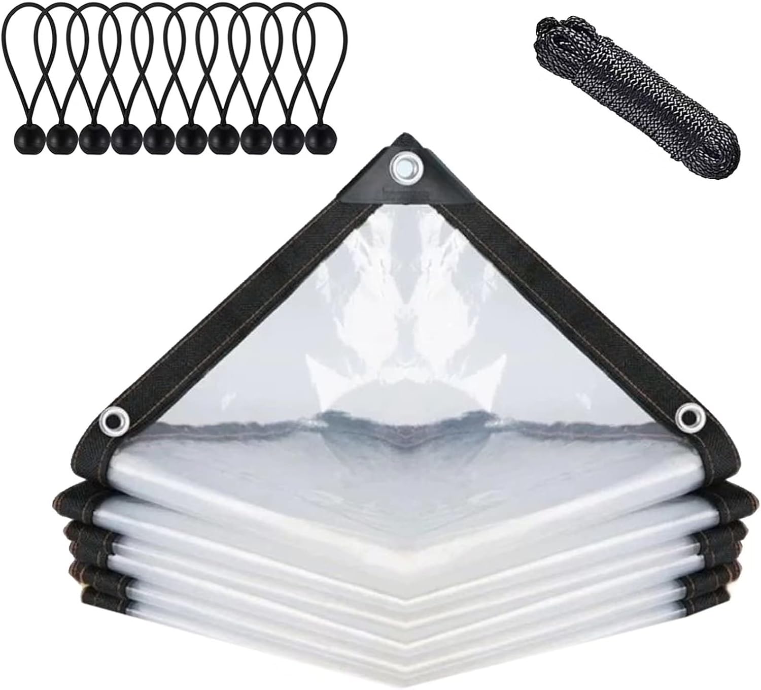 Bcbig Telone Impermeabile Trasparente 2x6m - immagine 1