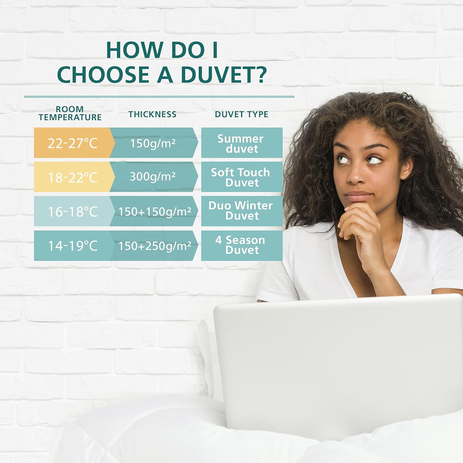 Wendre Piumino Matrimoniale Leggero 220x240 cm - immagine 4