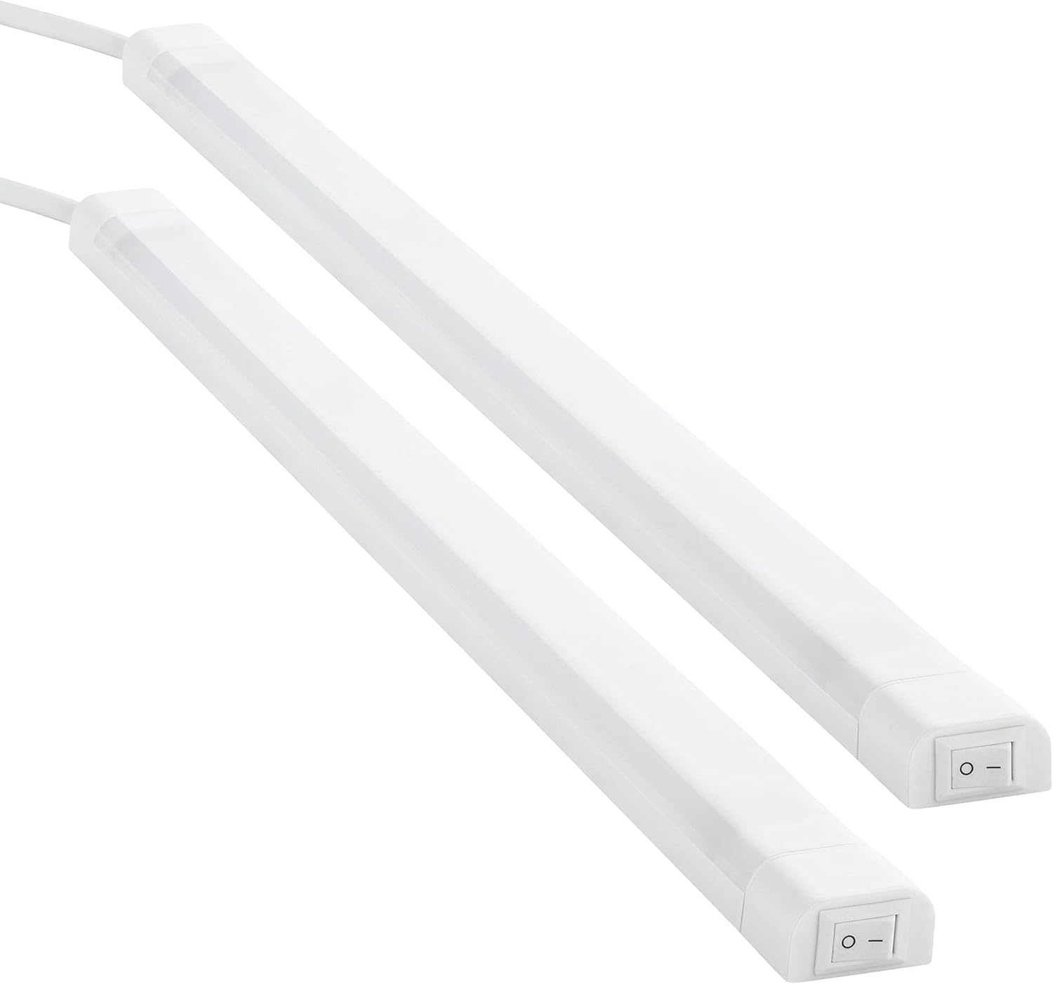 Sebson® LED Sottopensile con Interruttore e Prese (2 pz) - immagine 1