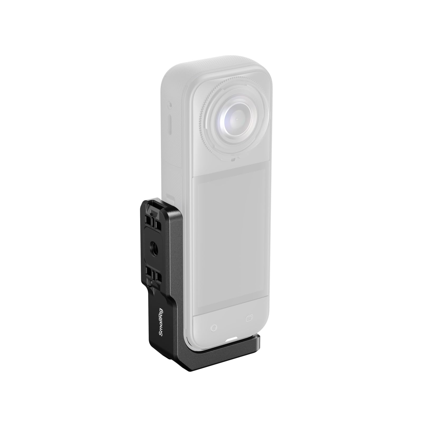 SMALLRIG Supporto verticale orizzontale per Insta360 X5 / X4 Air / X4 / X3, staffa verticale a sgancio rapido con filettatura 1/4''-20 - 5824