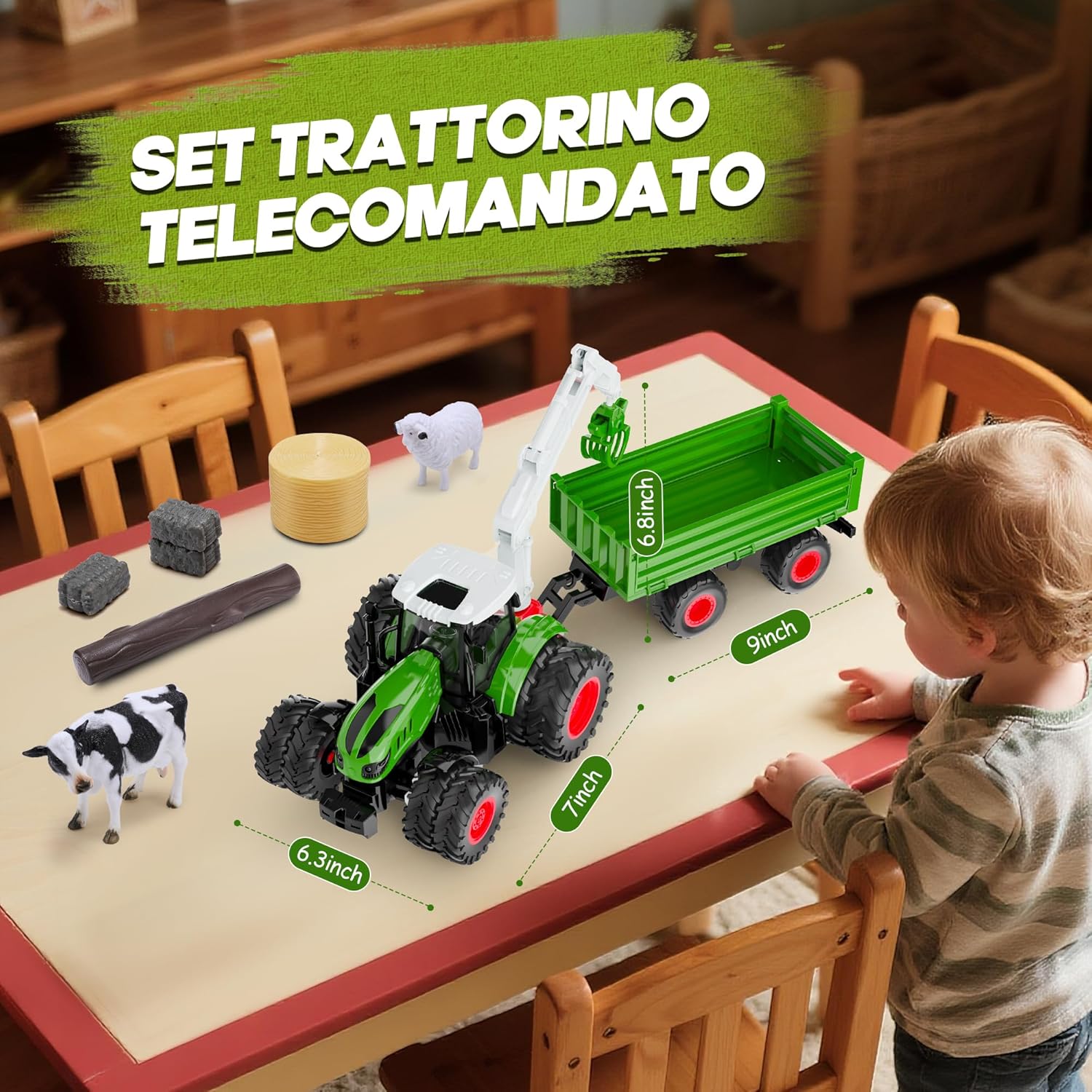 HappyGoLucky Trattore Telecomandato 2.4GHz 1:16 - immagine 6