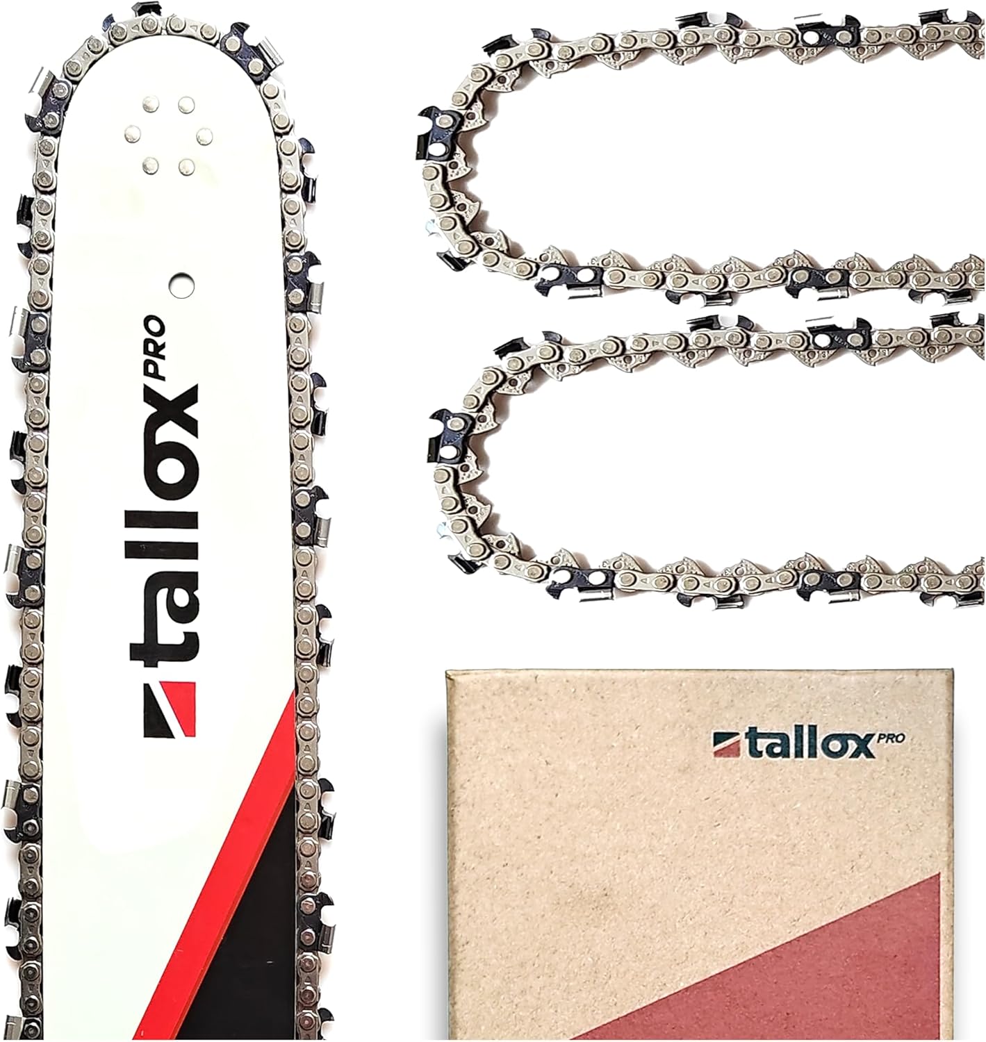 Tallox Spada e 3 Catene per Sega 50cm - immagine 1