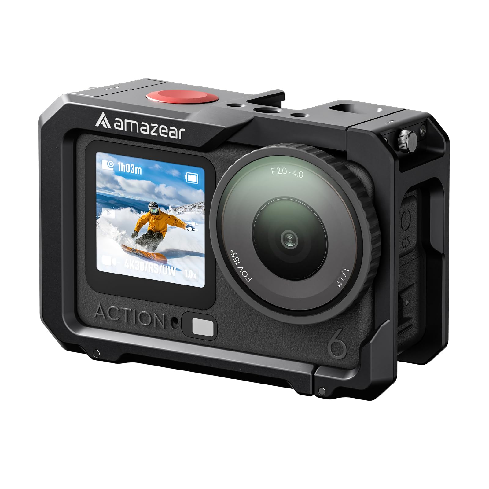 Amazear Custodia Protettiva Metallo per DJI Osmo Action 6