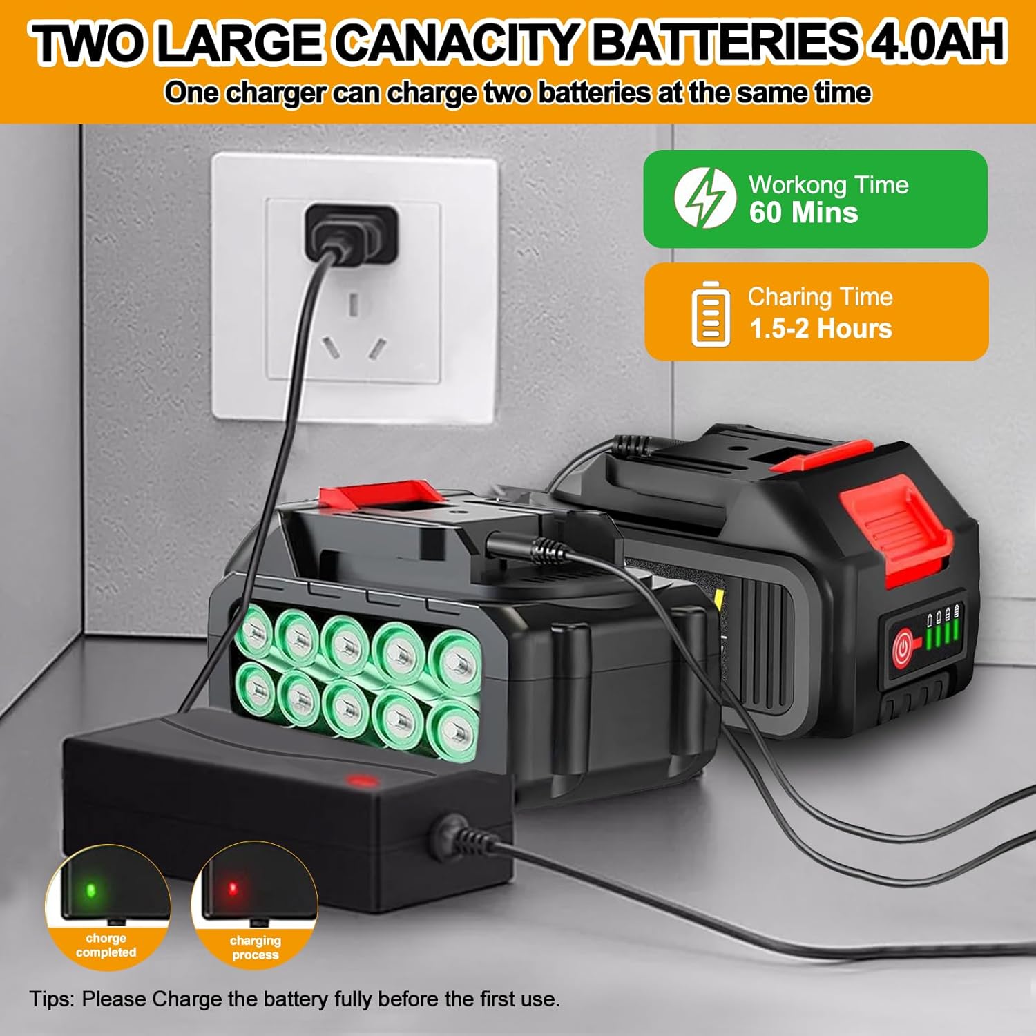 Decespugliatore a Batteria Brushless 21V con 2 Batterie - immagine 5