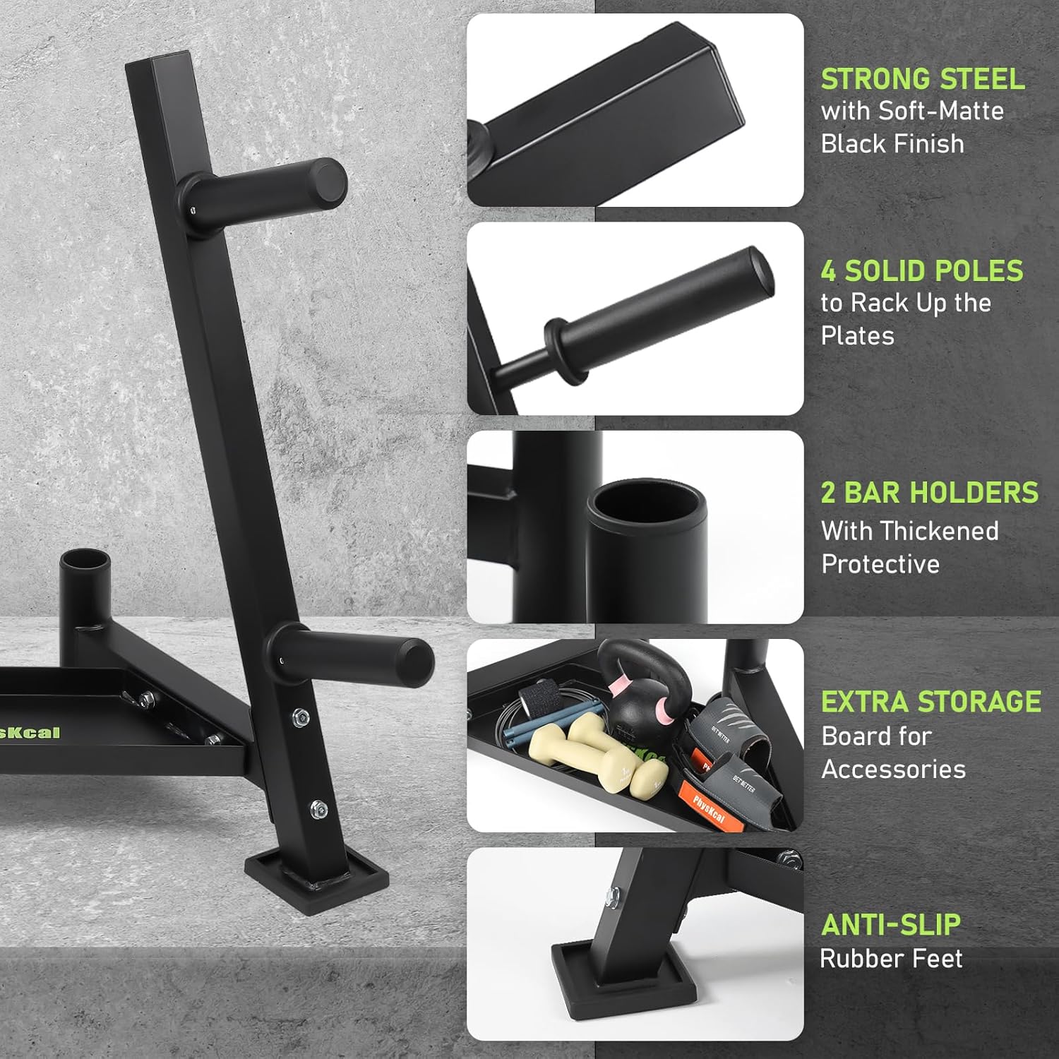 Supporto per Piastre in Acciaio Resistente - immagine 3