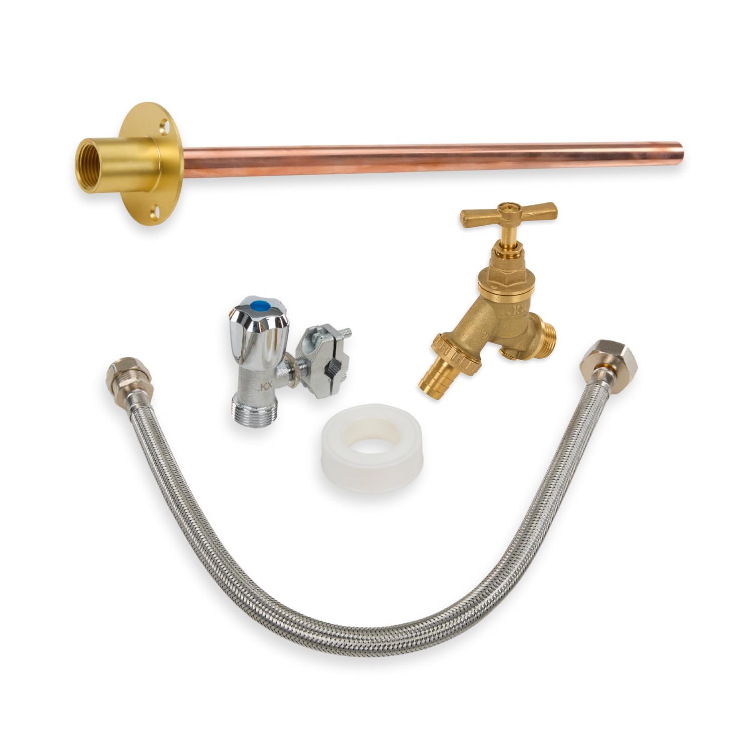 Kit Rubinetto da Giardino 600mm Approvato WRAS