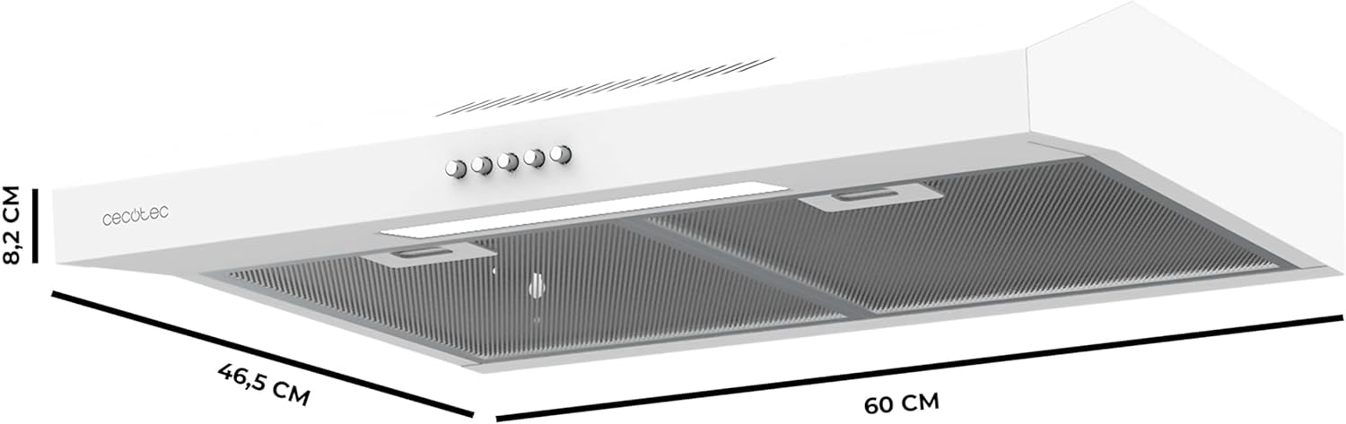 Cecotec Cappa Aspirante Bolero Flux CM 602200 Inox B - immagine 2