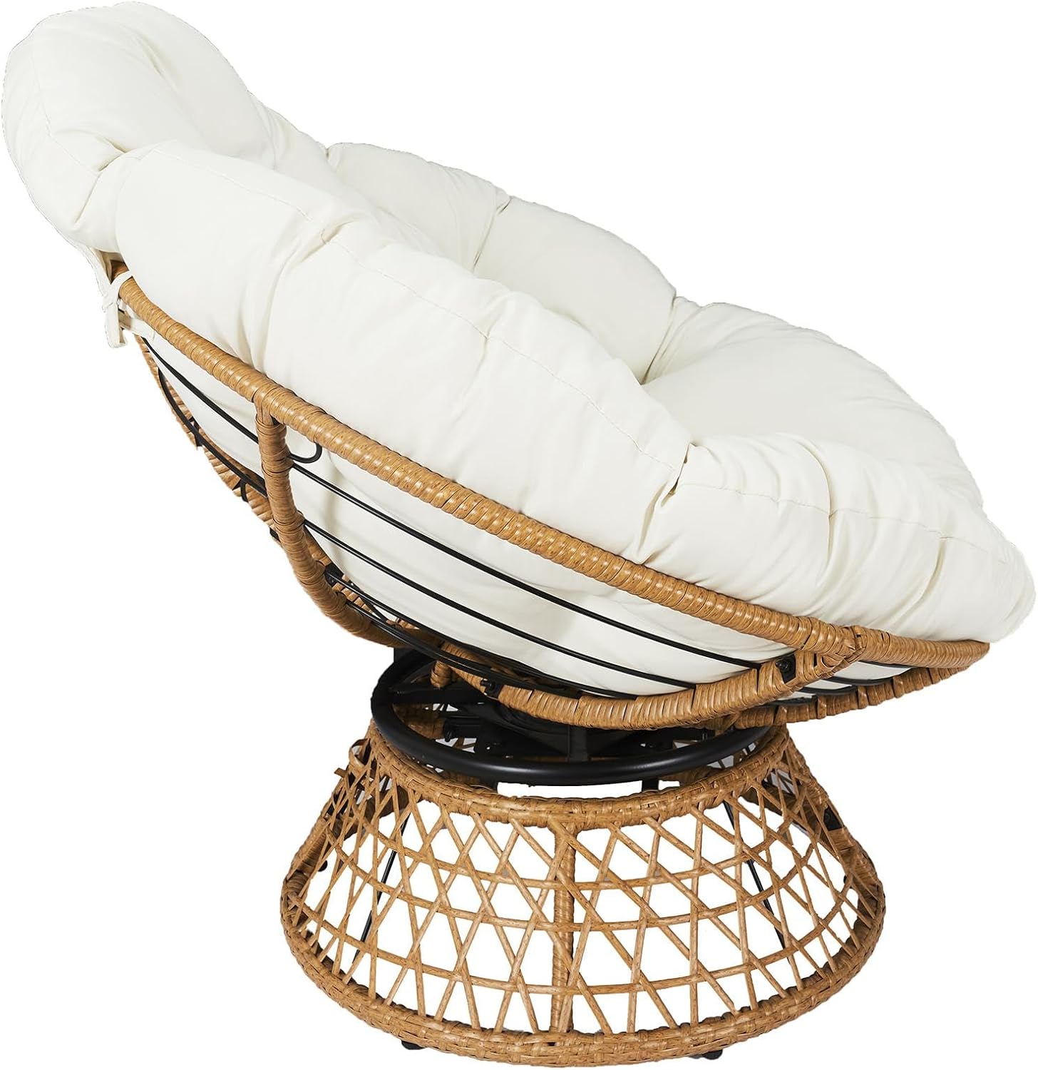 BUTACA GIRATORIA CANCÚN BLANCA - immagine 3