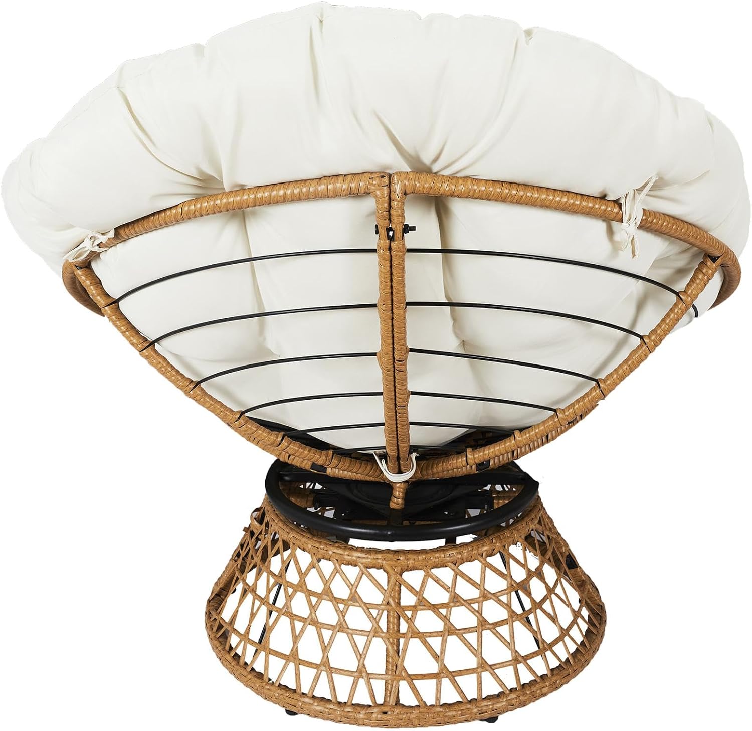 BUTACA GIRATORIA CANCÚN BLANCA - immagine 4