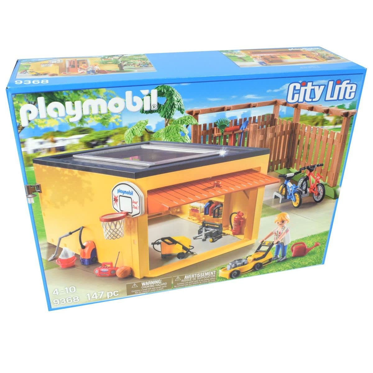 Playmobil 9368 Garage con parcheggio per biciclette, set esclusivo