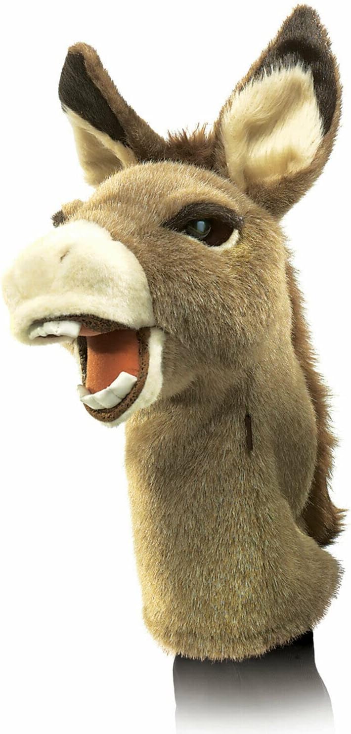 Folkmanis Donkey Stage Puppet - immagine 1