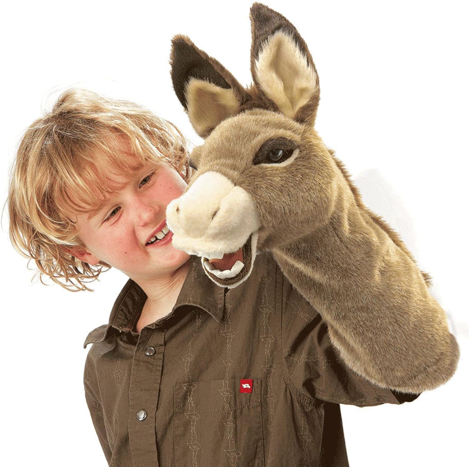 Folkmanis Donkey Stage Puppet - immagine 2