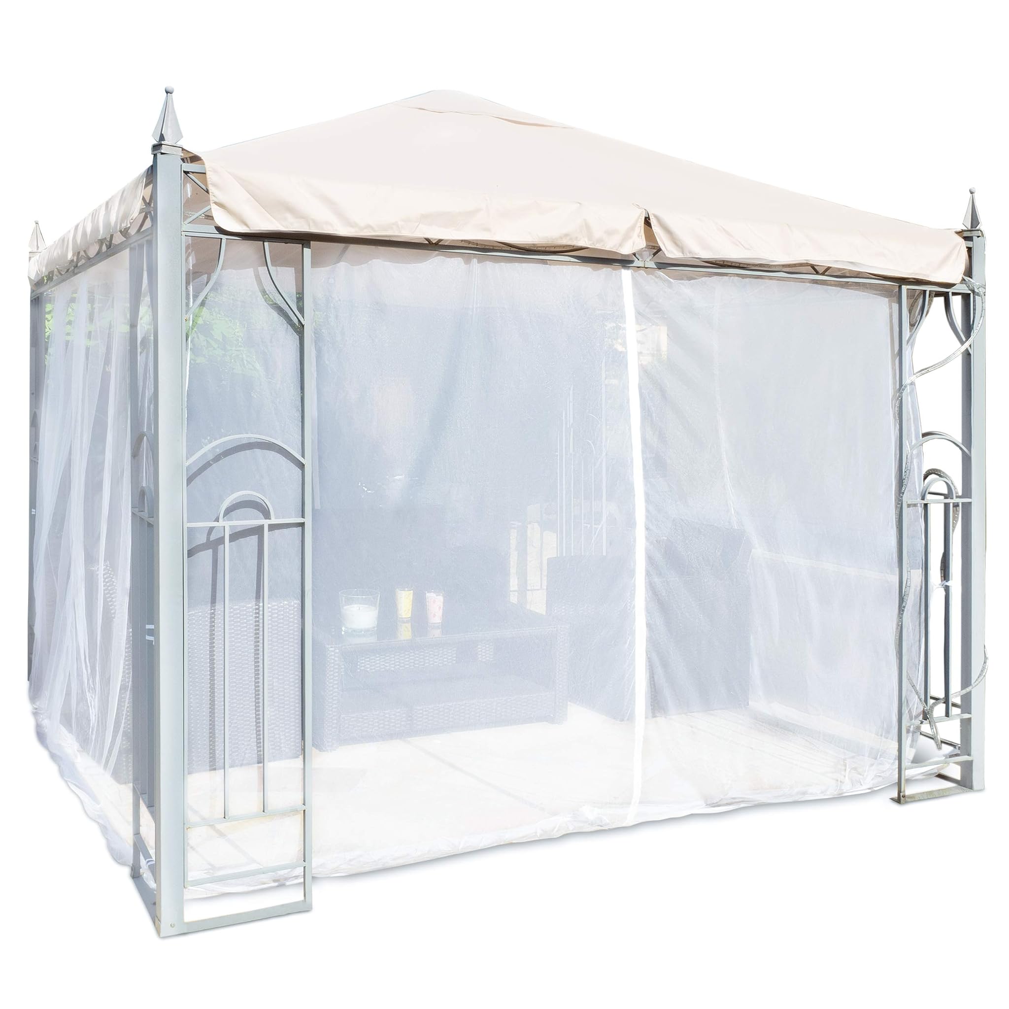 Zanzariera a Scatola per Gazebo o Balcone 400x300cm