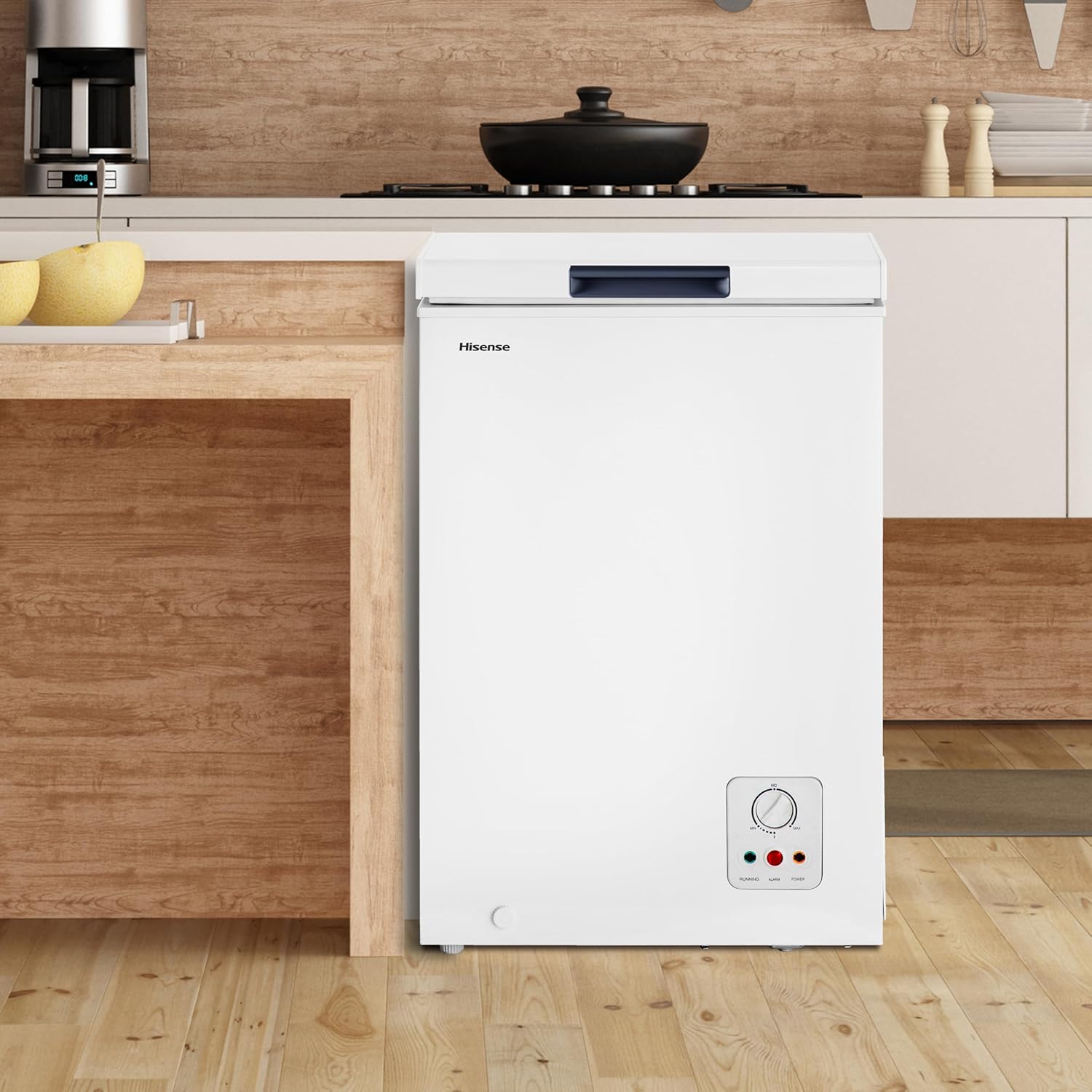 Hisense MCF95E - Congelatore a Pozzo 95 L, Bianco - immagine 9