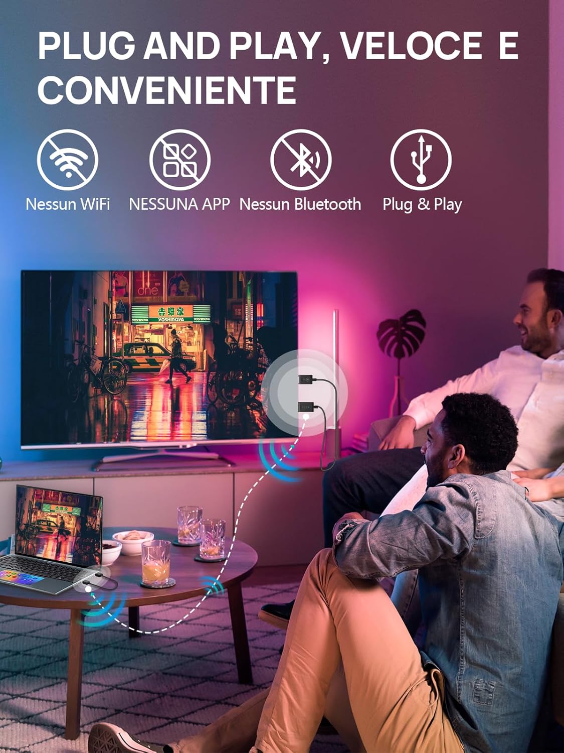 Moman HDMI Wireless Extender CS6 1080P HD - immagine 3