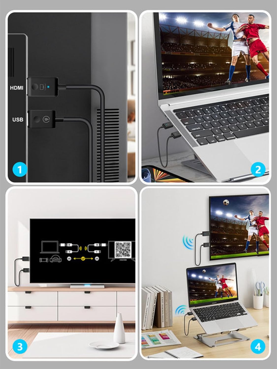 Moman HDMI Wireless Extender CS6 1080P HD - immagine 5