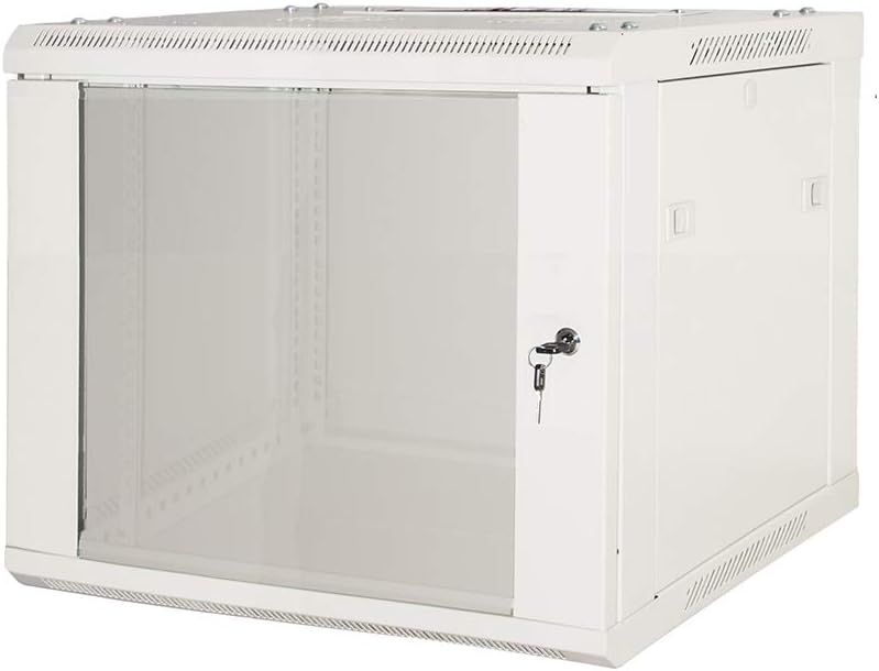 Link Armadio Rack 19" 6 Unità da Muro 370x600x450, Grigio - immagine 1