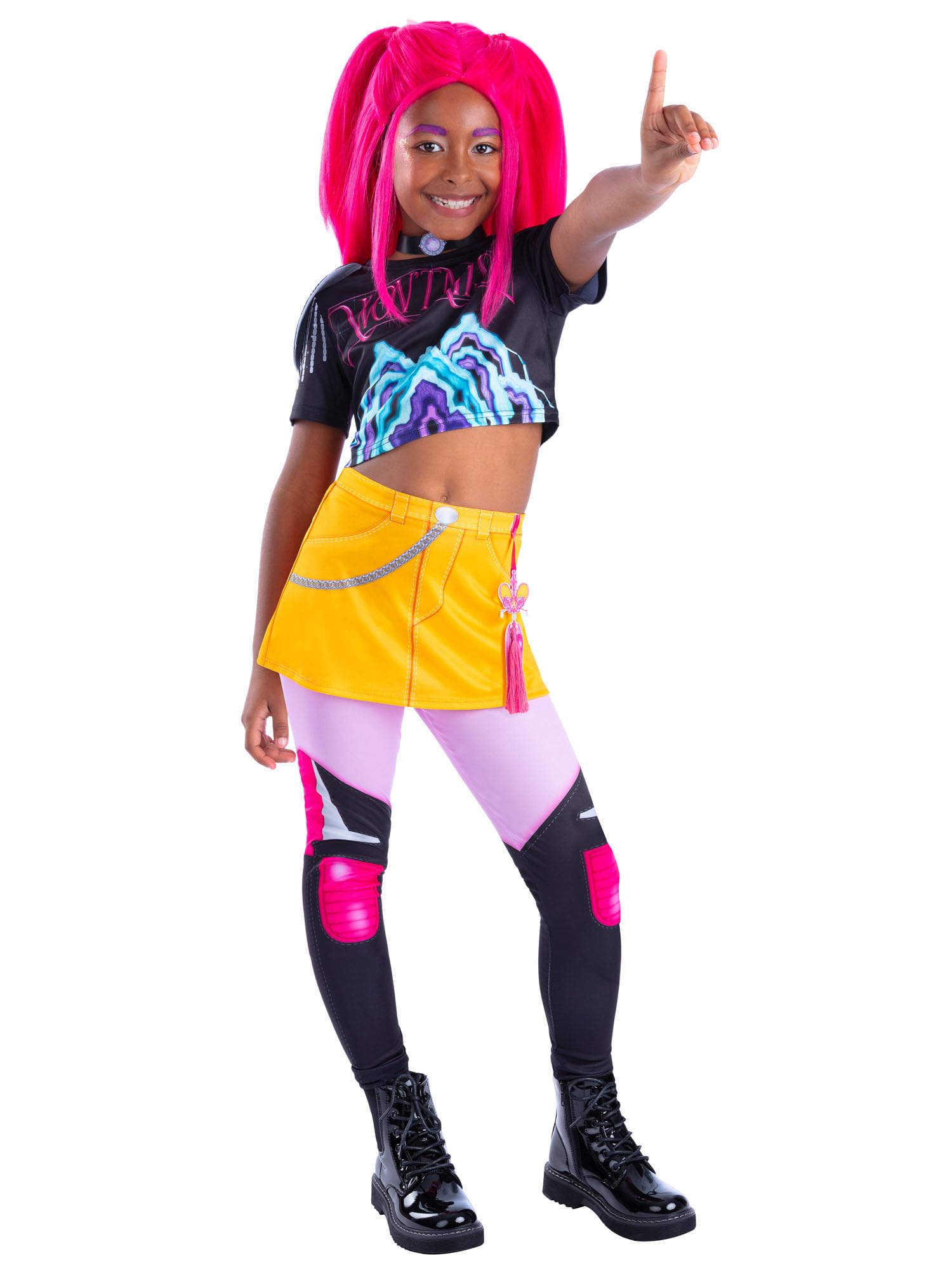 Rubies Costume ufficiale di Mira delle Huntrix delle Guerriere K-Pop. TAGLIA XS