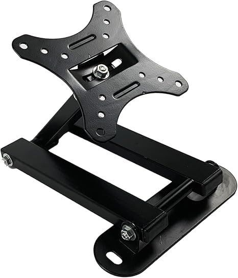 Squado Supporto TV da Parete Inclinabile, Nero